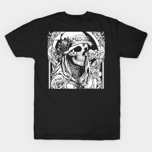 detailed skull metal design T-Shirt